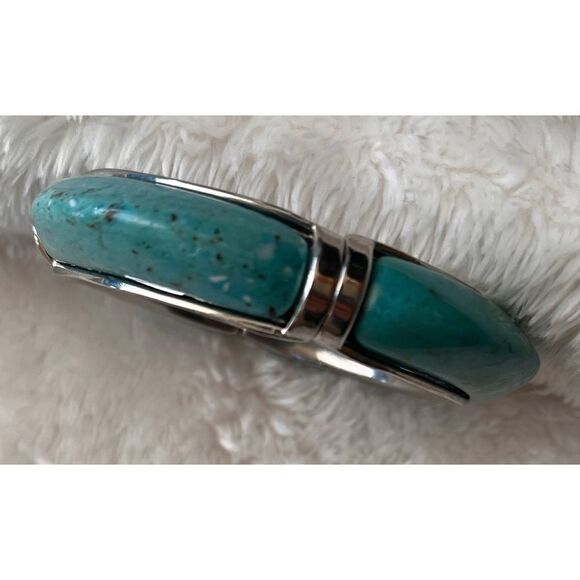 Cookie Lee Turquoise Necklace & Bracelet Set - Picture 7 of 7